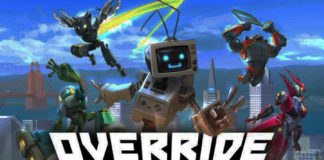 Le logo d'Override: Mech City Brawl