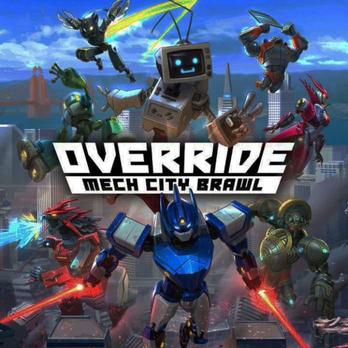 Le logo d'Override: Mech City Brawl