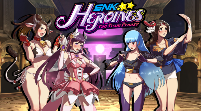Démonstration de baston en vidéo pour SNK Heroines : Tag Team Frenzy heroines-front