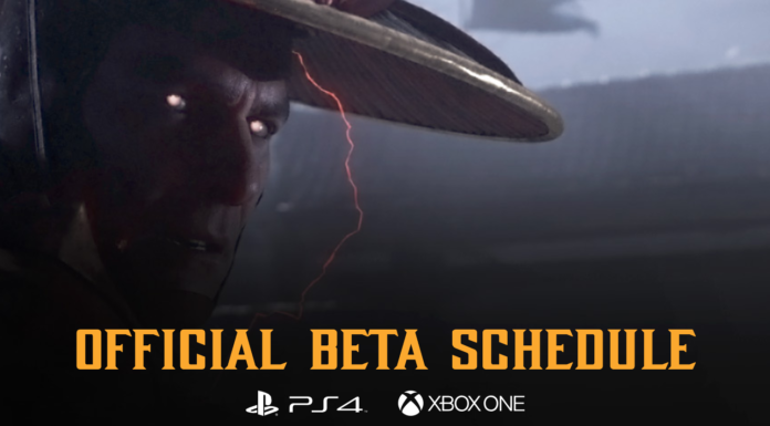 Mortal Kombat 11 : Une bêta fermée du 27 au 31 mars Le visage du personnage Raiden de Mortal Kombat 11 pour les précommandes du jeu