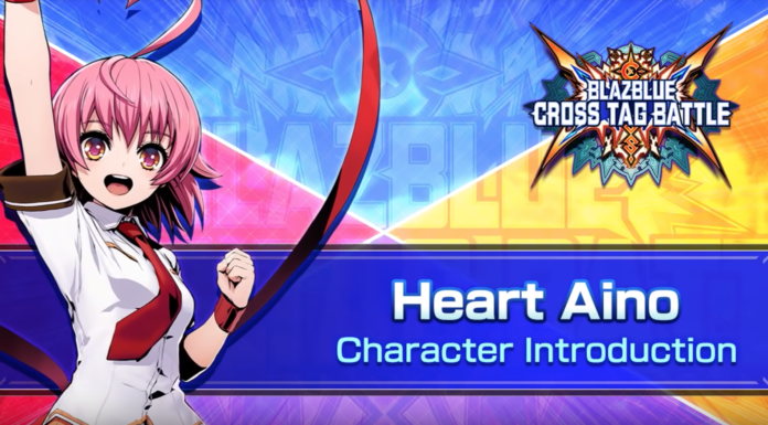BlazBlue: Cross Tag Battle : Bande-annonce de Aino Heart Le personnage Aino Heart d'Arcana Heart 3 arrivant dans BlazBlue: Cross Tag Battle