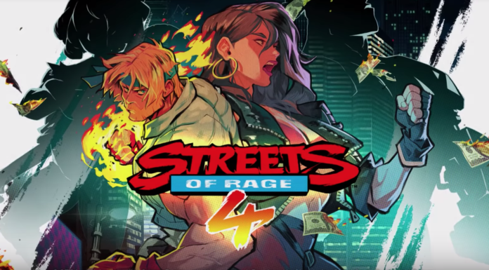 L'affiche de la bande-annonce de gameplay de Streets of Rage 4
