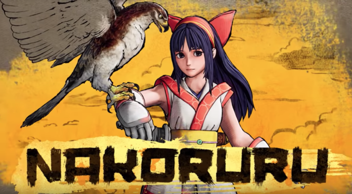Samurai Shodown : Bande-annonce de Nakoruru Le personnage Nakoruru et son faucon Mamahaha du jeu Samurai Shodown