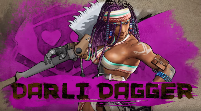 Samurai Shodown : Bande-annonce de Darli Dagger Le nouveau personnage de Samurai Shodown Darli Dagger portant une énorme épée