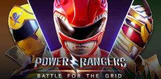 L'affiche du test de Power Rangers: Battle for the Grid