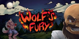 Un loup-garou hurlant et le docteur Scandalious ricanant pour la bande-annonce du futur beat'em all Wolf's Fury