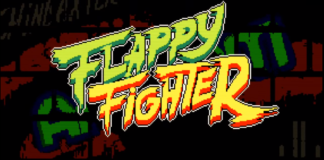 Le logo du jeu de combat sur iPhone Flappy Fighter