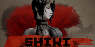 Le personnage Shiki dans sa bande-annonce pour le futur jeu Samurai Shodown