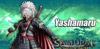 Le personnage Yashamaru Kurama dans sa bande-annonce sur Samurai Shodown