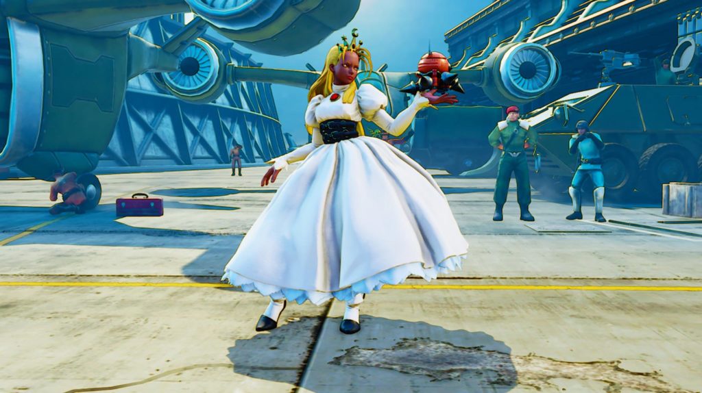 Le nouveau costume cyberbots de Karin dans Street Fighter V: Arcade Edition