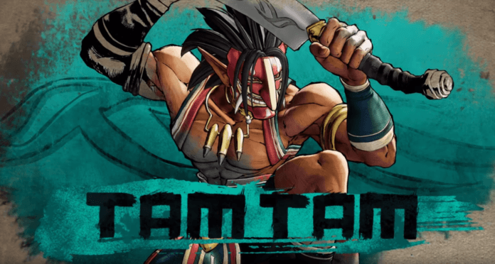 Le personnage de Samurai Shodown Tam Tam dans sa bande-annonce