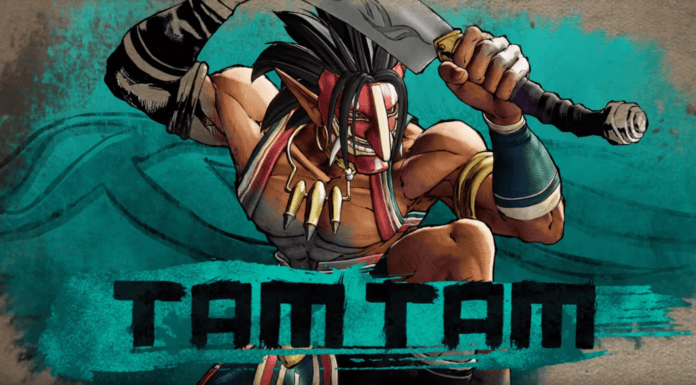 Le personnage de Samurai Shodown Tam Tam dans sa bande-annonce