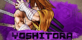 Le personnage de Samurai Shodown Yoshitora Tokugawa à l'occasion de sa bande-annonce