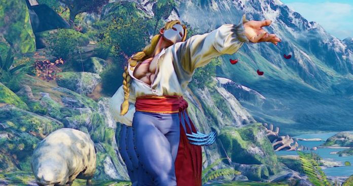 Le personnage Vega dans Street Fighter V: Arcade Edition