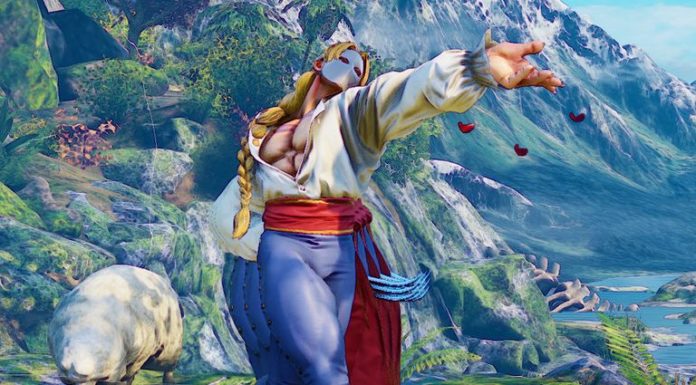 Le personnage Vega dans Street Fighter V: Arcade Edition