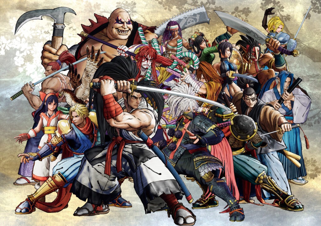 Tous les personnages de Samurai Shodown sur PS4