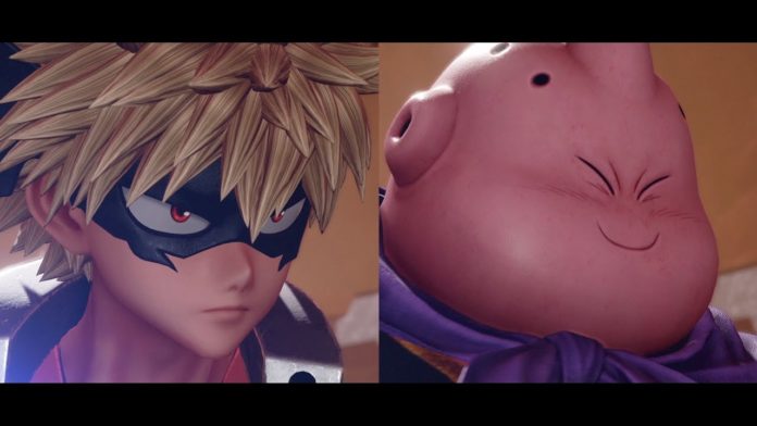 Les personnages en DLCs de Jump Force Katsuki Bakugo et Boubou