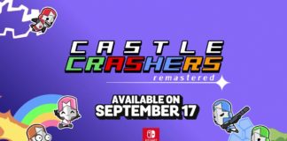 Le logo de Castle Crashers Remastered sur Nintendo Switch