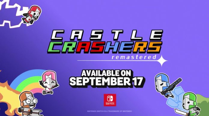 Le logo de Castle Crashers Remastered sur Nintendo Switch