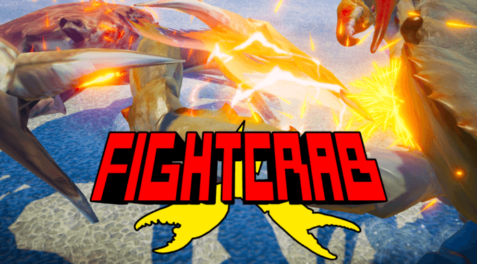 Le logo du jeu de combat Fight Crab
