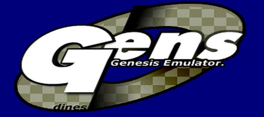Le logo de l'émulateur Megadrive Gens dans le guide de l'émulation console