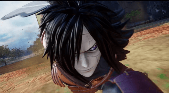 Le personnage en DLC Madara Uchiha dans Jump Force