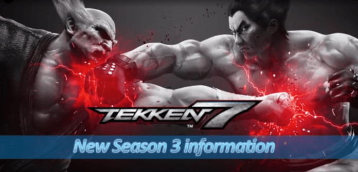 L'affiche de la saison 3 de Tekken 7 avec Heihachi Mishima