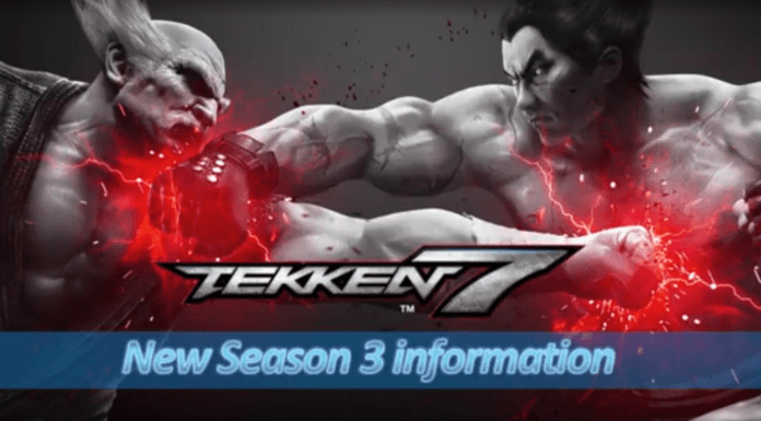 L'affiche de la saison 3 de Tekken 7 avec Heihachi Mishima