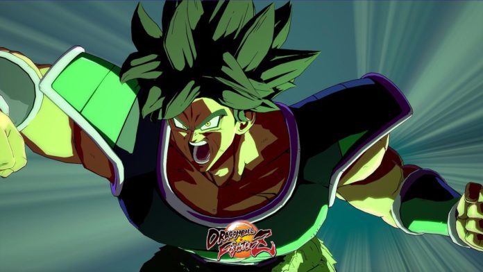 Le personnage Dragon Ball Super Broly en train de hurler