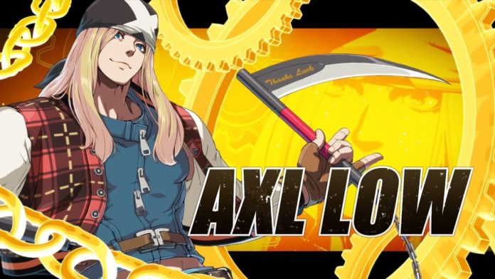 Le personnage de New Guilty Gear Axl Low dans sa bande-annonce d'introduction