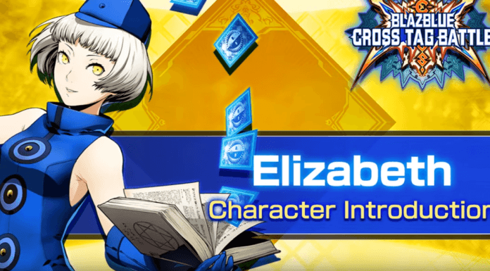 Le personnage additionnel de BlazBlue: Cross Tag Battle Elizabeth
