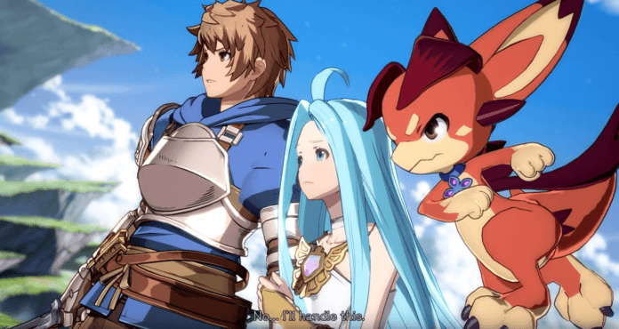 Le héros de Granblue Fantasy: Versus Grand dans sa bande-annonce de présentation.