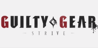 Le logo sur fond blanc du jeu Guilty Gear : Strive