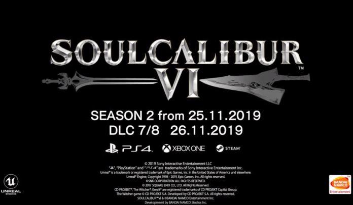 Les notes de patch 2.00 de SoulCalibur VI