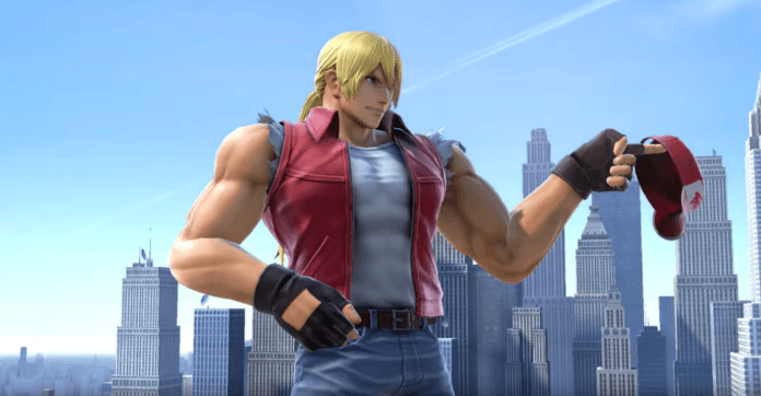 Le personnage additionnel Terry Bogard dans la mise à jour 6.0.0 de Super Smash Bros. Ultimate