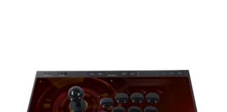 Le futur fightstick de Mad Catz : l'E.G.O. de couleur bordeaux / Marron