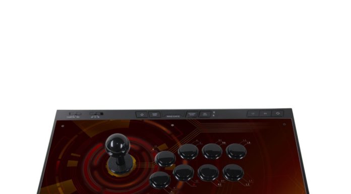 Le futur fightstick de Mad Catz : l'E.G.O. de couleur bordeaux / Marron