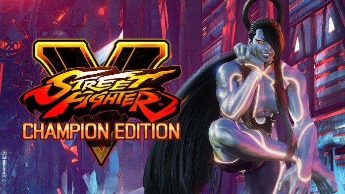 Le personnage de Street Fighter V Seth sous sa forme féminine