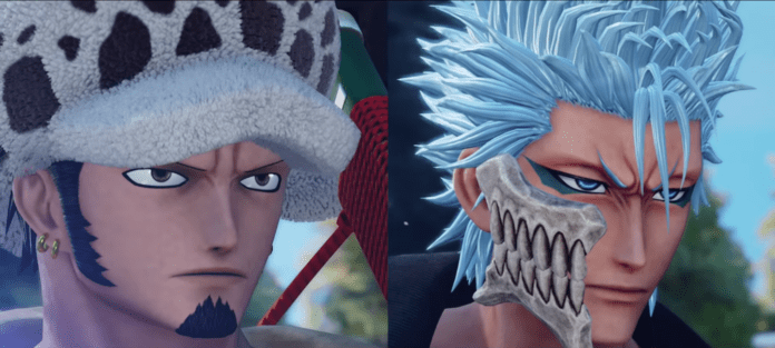 trafalgar law grimmjow jump force