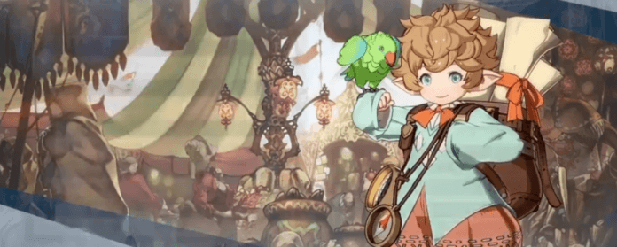 Le personnage Sierokarte de Granblue Fantasy: Versus dans sa boutiquue