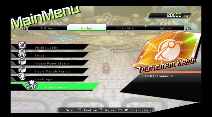 Le mode tournoi de BlazBlue: Cross Tag Battle pour Playstation 4