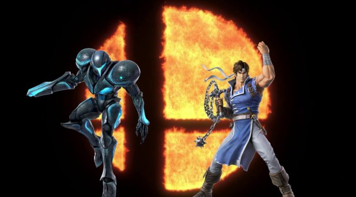 super smash bros ultimate amiibos samus sombre richter mise à jour 6.1.1