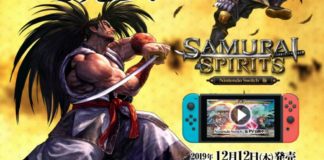 Le personnage Haohmaru de Samurai Shodown pour la sortie du jeu sur Nintendo Switch