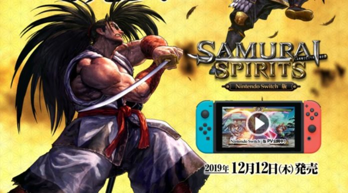 Le personnage Haohmaru de Samurai Shodown pour la sortie du jeu sur Nintendo Switch