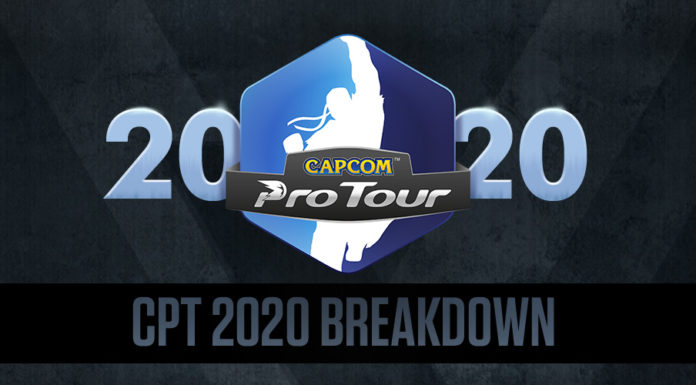 Le logo du Capcom Pro Tour 2020 pour illustrer les événements annulés en raison du coronavirus