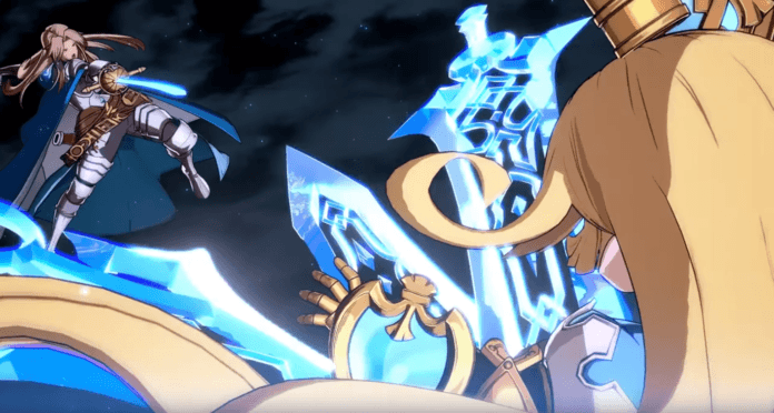 Un visuel de la bande-annonce annonçant la sortie européenne de Granblue Fantasy: Versus