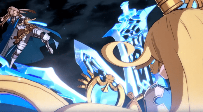 Un visuel de la bande-annonce annonçant la sortie européenne de Granblue Fantasy: Versus