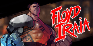 La quatrième combattant de Streets of Rage 4 Floyd Iraia avec ses bras d'acier