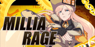 Le personnage de Guilty Gear: Strive Millia Rage