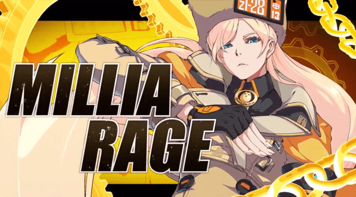 Le personnage de Guilty Gear: Strive Millia Rage